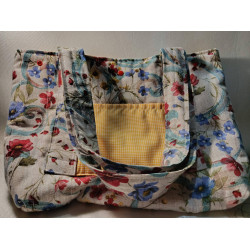 TOTE BAG FLORES AMARILLO